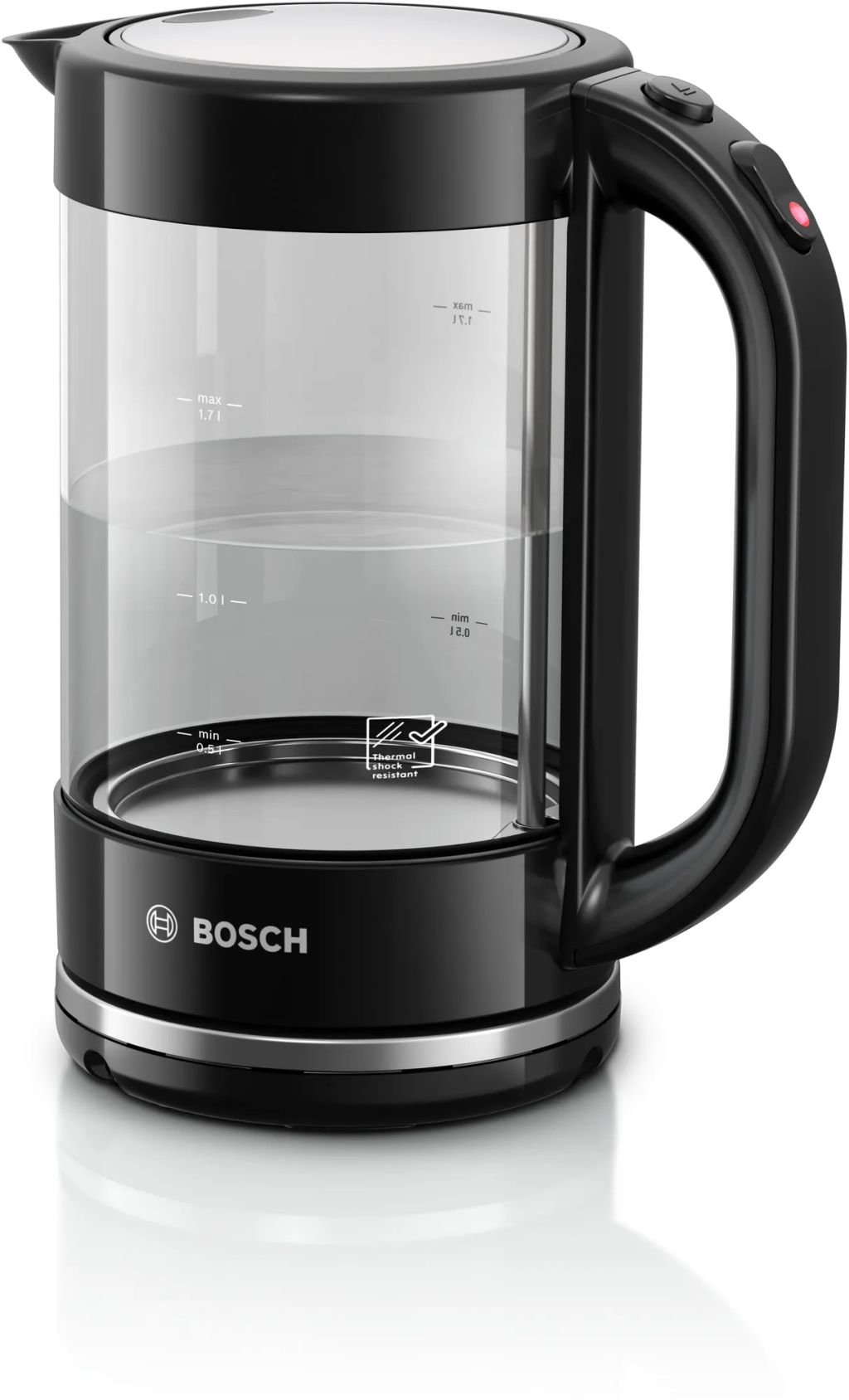 Bosch TWK70B03 Wasserkocher 1.5 Küche Ihre l Alles – | Glas schwarz Spuelemax.de | für spuelemax.de