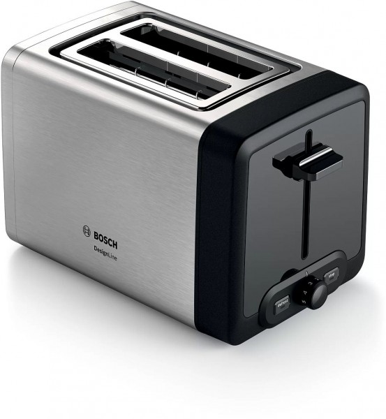 Bosch TAT4P420DE Kompakt Toaster DesignLine Edelstahl