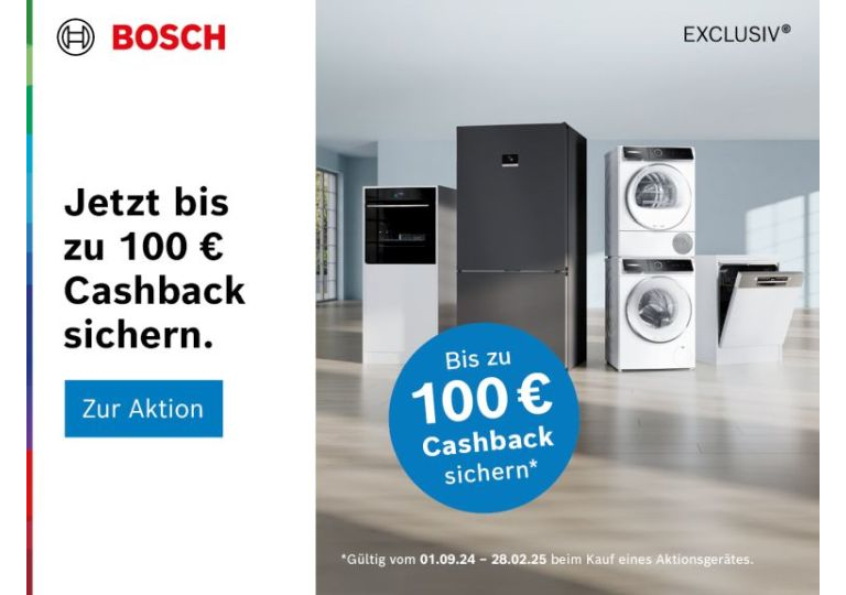 Bosch EXCLUSIV Caschback